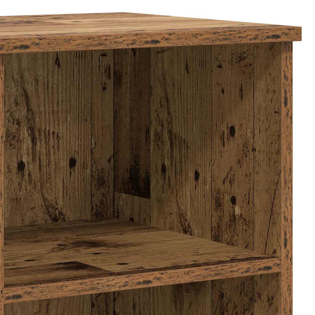 Highboard s ladicama 3 pcs Staro drvo Konstruirano drvo