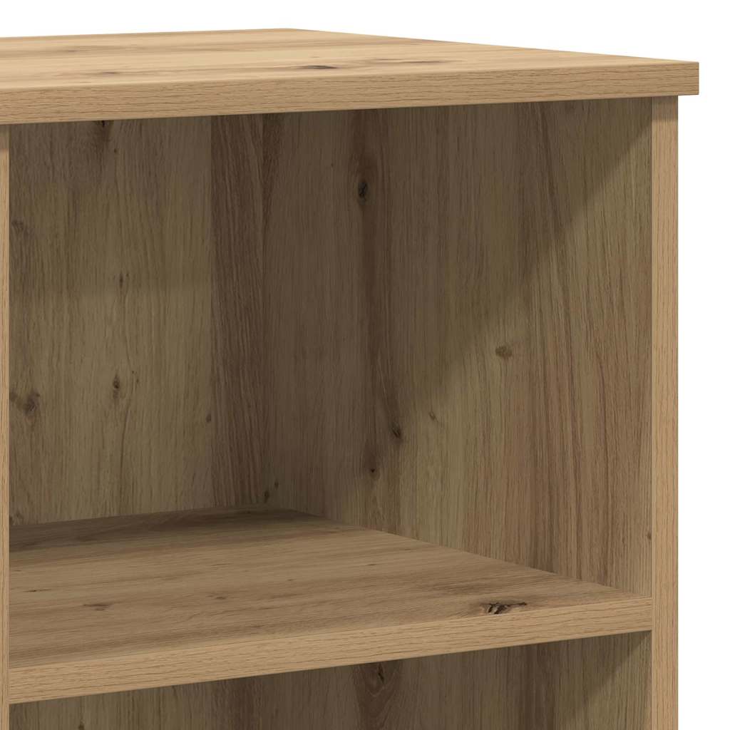 Highboard s ladicama 3 pcs Umjetnički hrast Konstruirano drvo