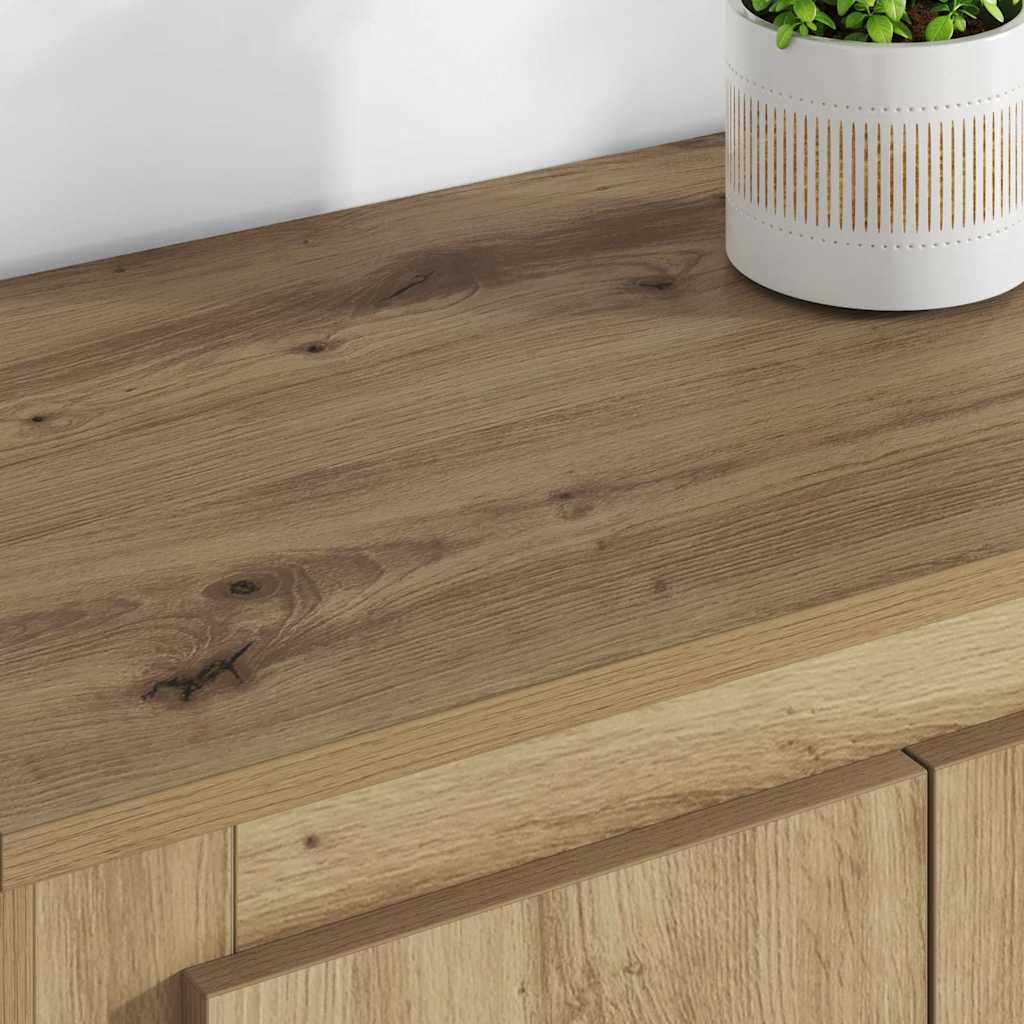 Highboard s ladicama 3 pcs Umjetnički hrast Konstruirano drvo