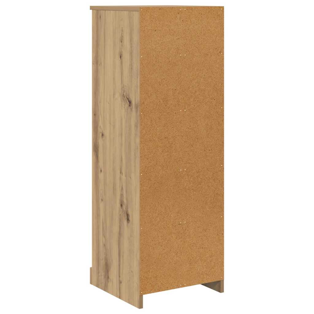 Highboard s ladicama 3 pcs Umjetnički hrast Konstruirano drvo