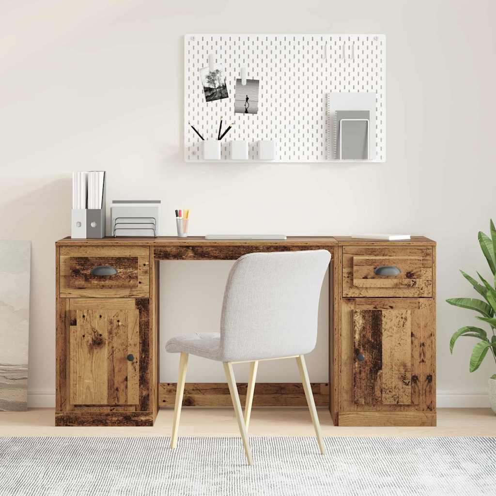 Stol s ormarom Staro drvo 154,5 x 50 x 75 cm Konstruirano drvo
