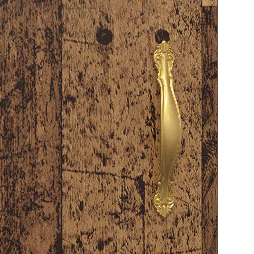 Kabinetski zidni Zidne 2 pcs Staro drvo 69,5 x 34 x 90 cm