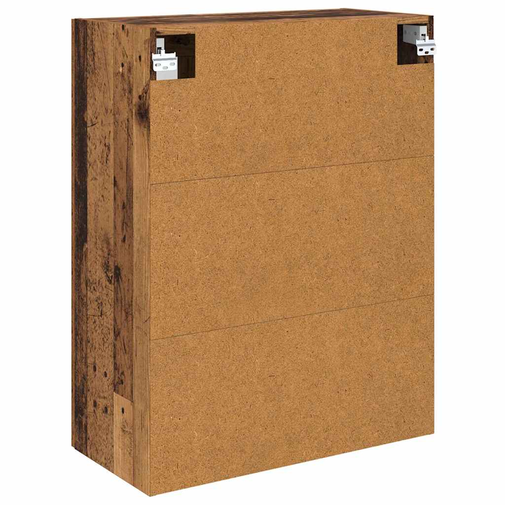 Kabinetski zidni Zidne 2 pcs Staro drvo 69,5 x 34 x 90 cm