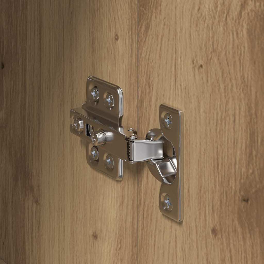 Kabinetski zidni 2 pcs Umjetnički hrast 69,5 x 34 x 90 cm