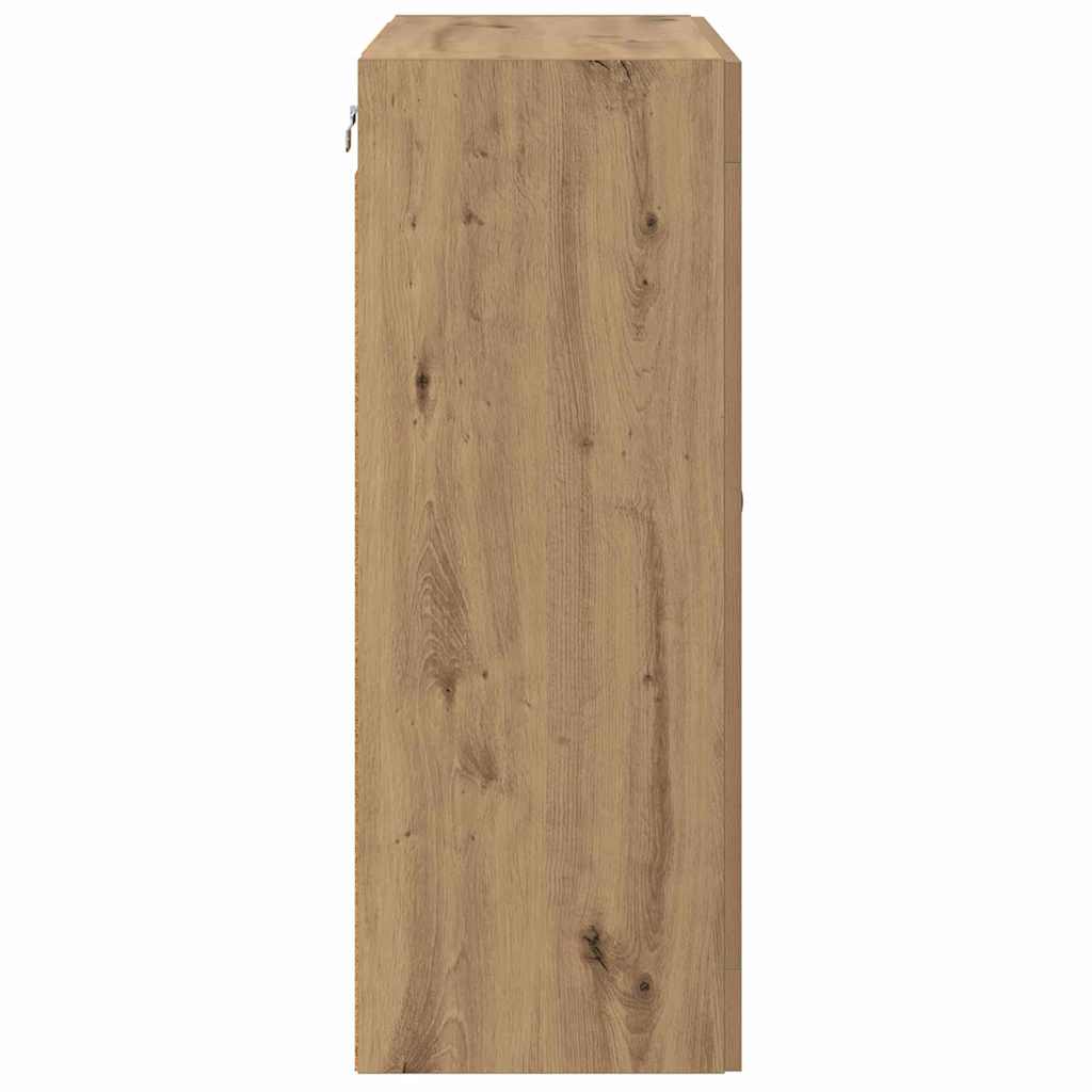 Kabinetski zidni 2 pcs Umjetnički hrast 69,5 x 34 x 90 cm