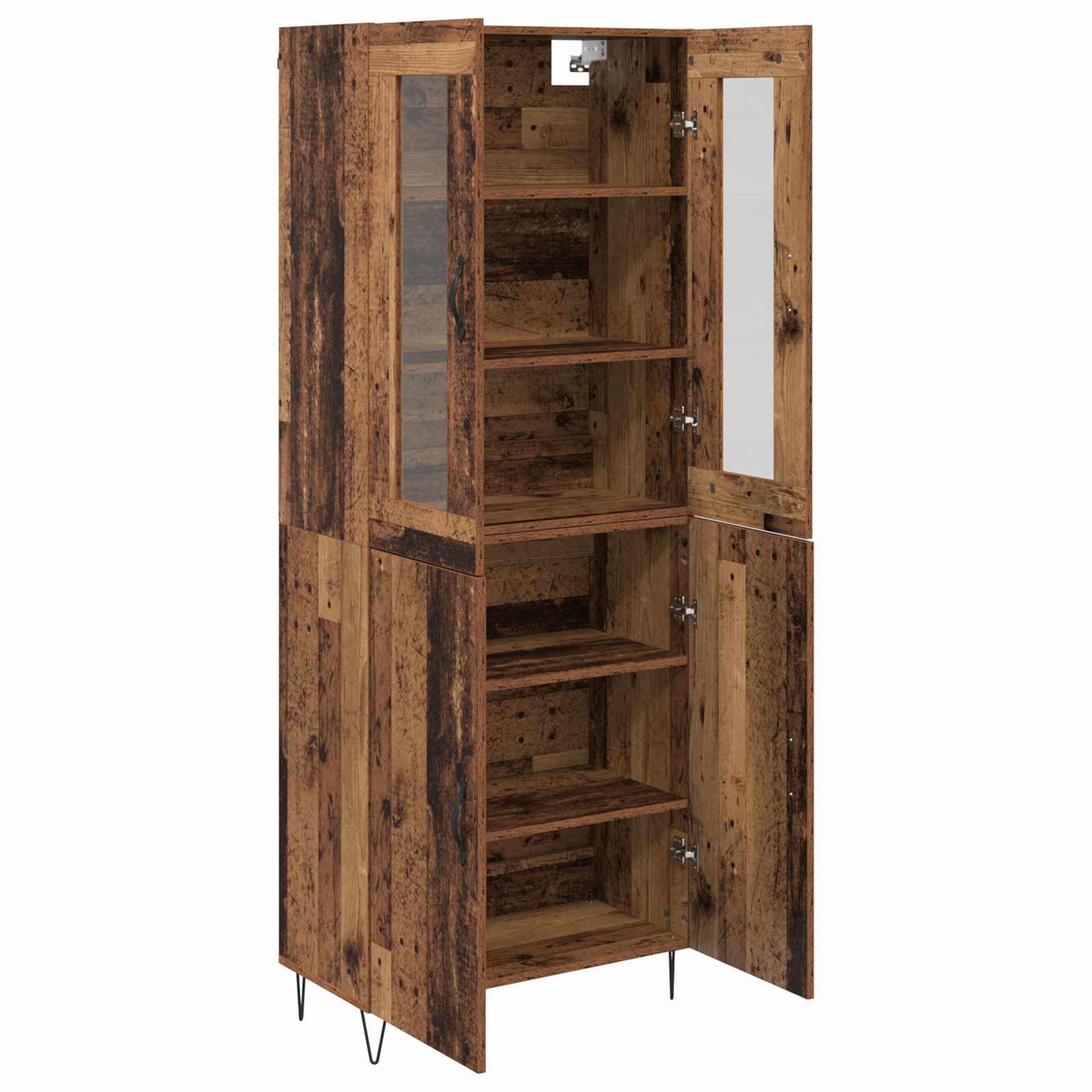 Highboard Staro drvo 69,5 x 34 x 180 cm Konstruirano drvo