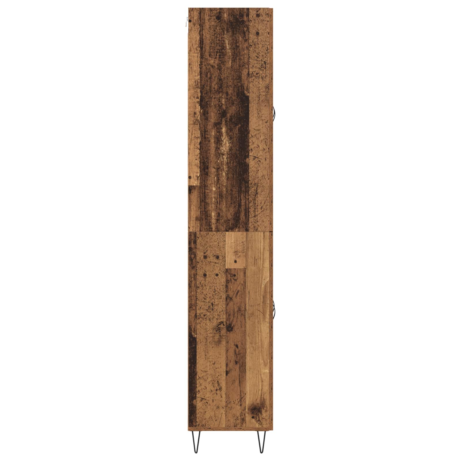 Highboard Staro drvo 69,5 x 34 x 180 cm Konstruirano drvo