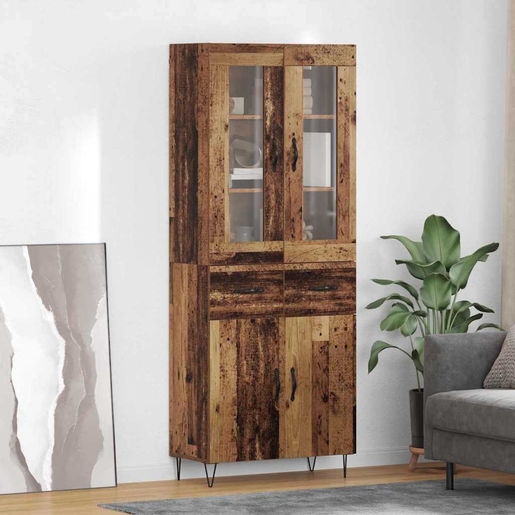 Highboard Staro drvo 69,5 x 34 x 90 cm Konstruirano drvo