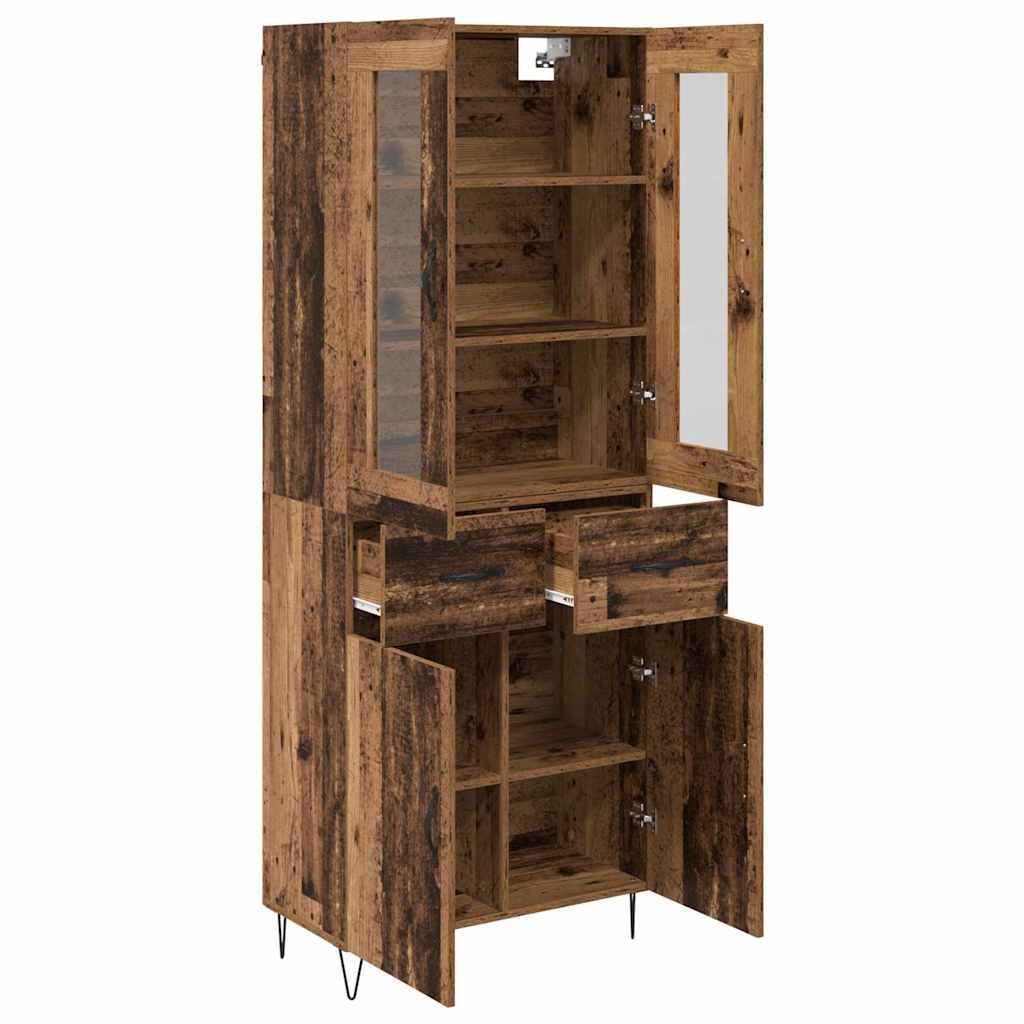 Highboard Staro drvo 69,5 x 34 x 90 cm Konstruirano drvo