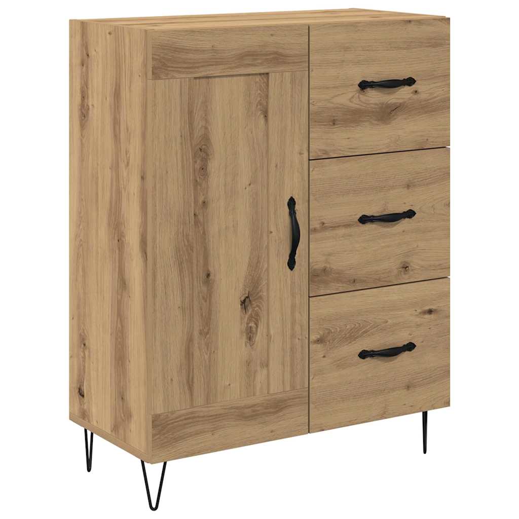 Highboard Umjetnički hrast 69,5 x 34 x 90 cm Konstruirano drvo