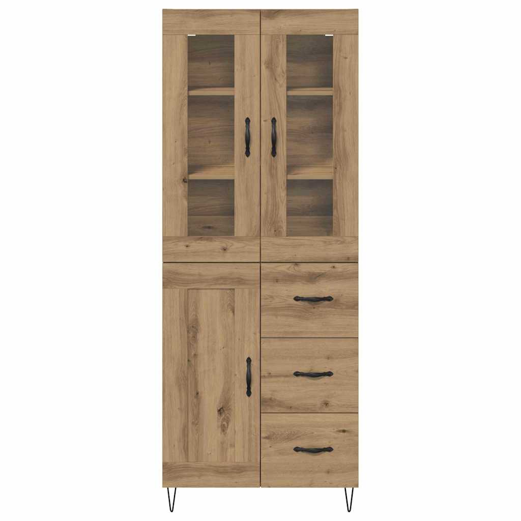 Highboard Umjetnički hrast 69,5 x 34 x 90 cm Konstruirano drvo