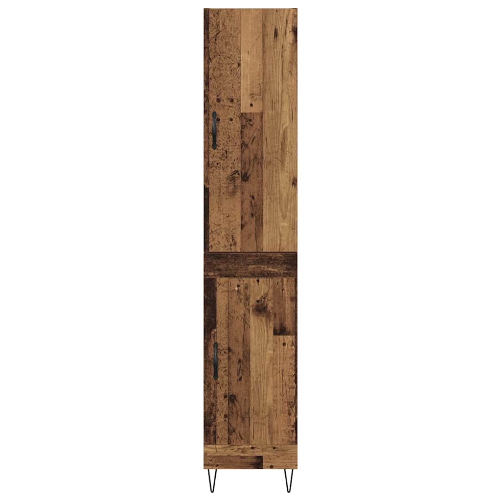 Highboard Staro drvo 34,5 x 34 x 90 cm Konstruirano drvo
