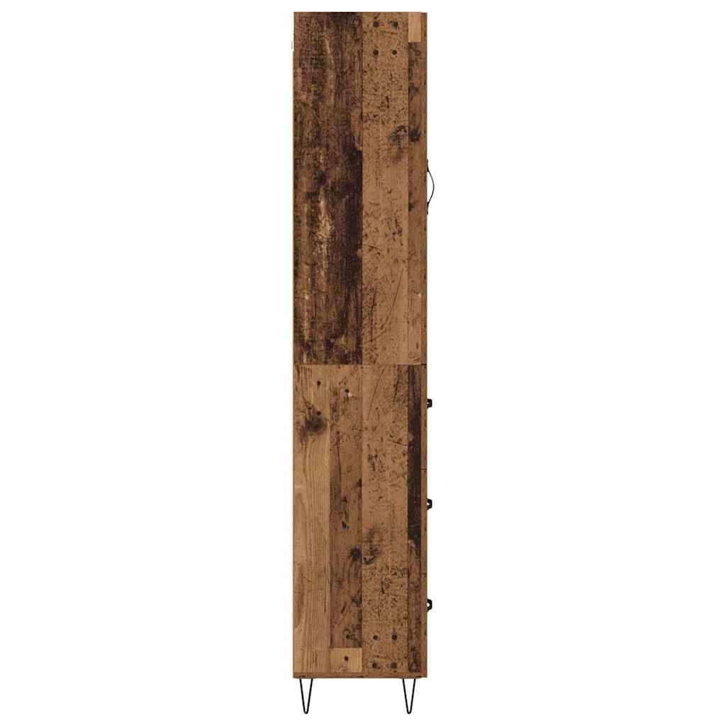 Highboard Staro drvo 34,5 x 34 x 90 cm Konstruirano drvo