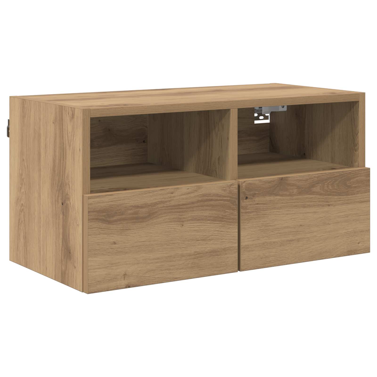 TV zidne jedinice 4 pcs Umjetnički hrast Konstruirano drvo