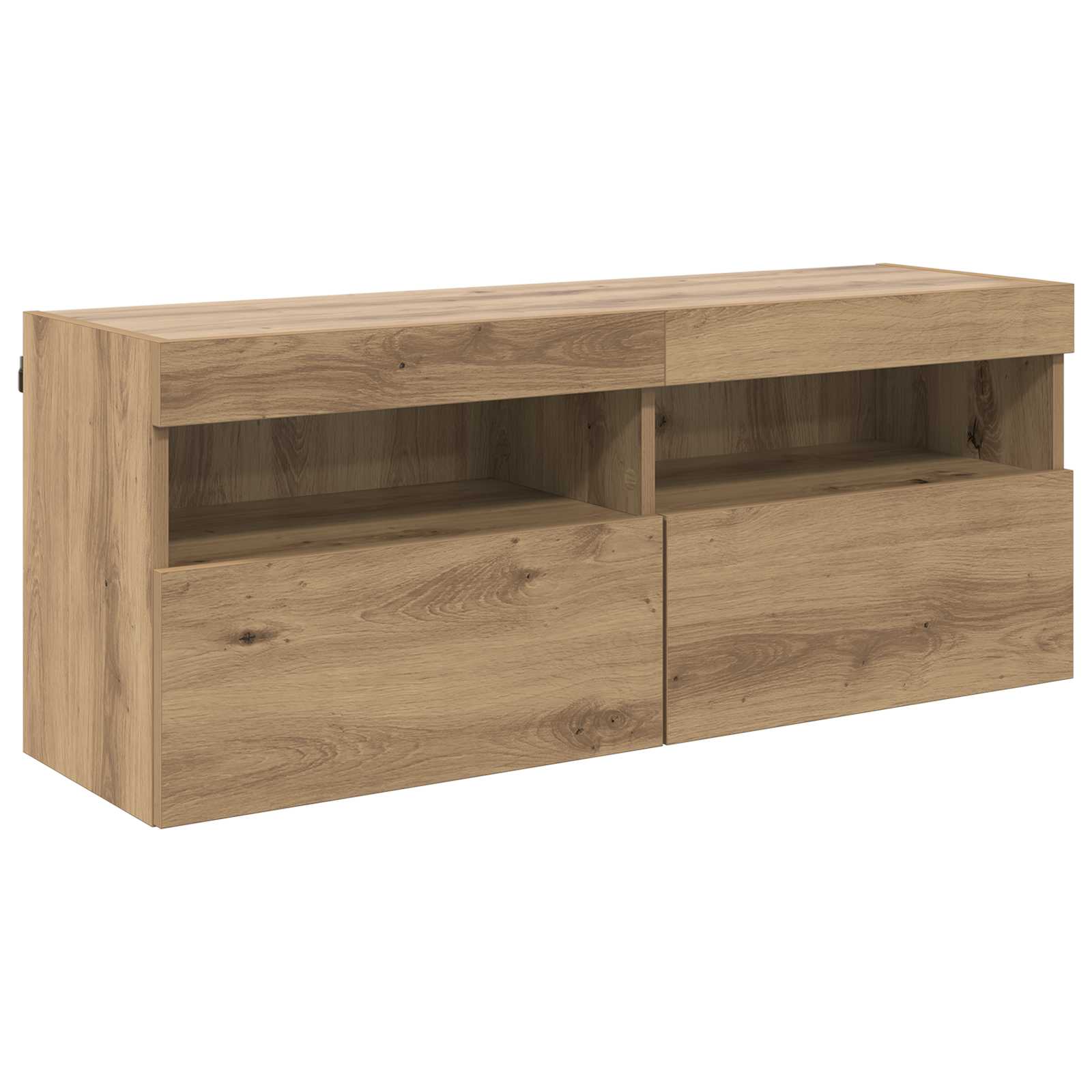 TV zidne jedinice Zidne 6 pcs Staro drvo Konstruirano drvo