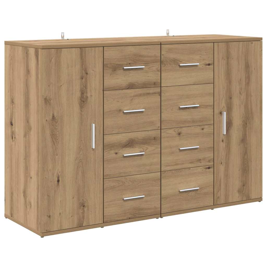 Komode s ladicama Corona 2 pcs Umjetnički hrast 59 x 39 x 80 cm