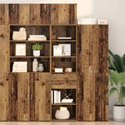Highboard Zidne Staro drvo 50 x 42,5 x 225 cm Konstruirano drvo