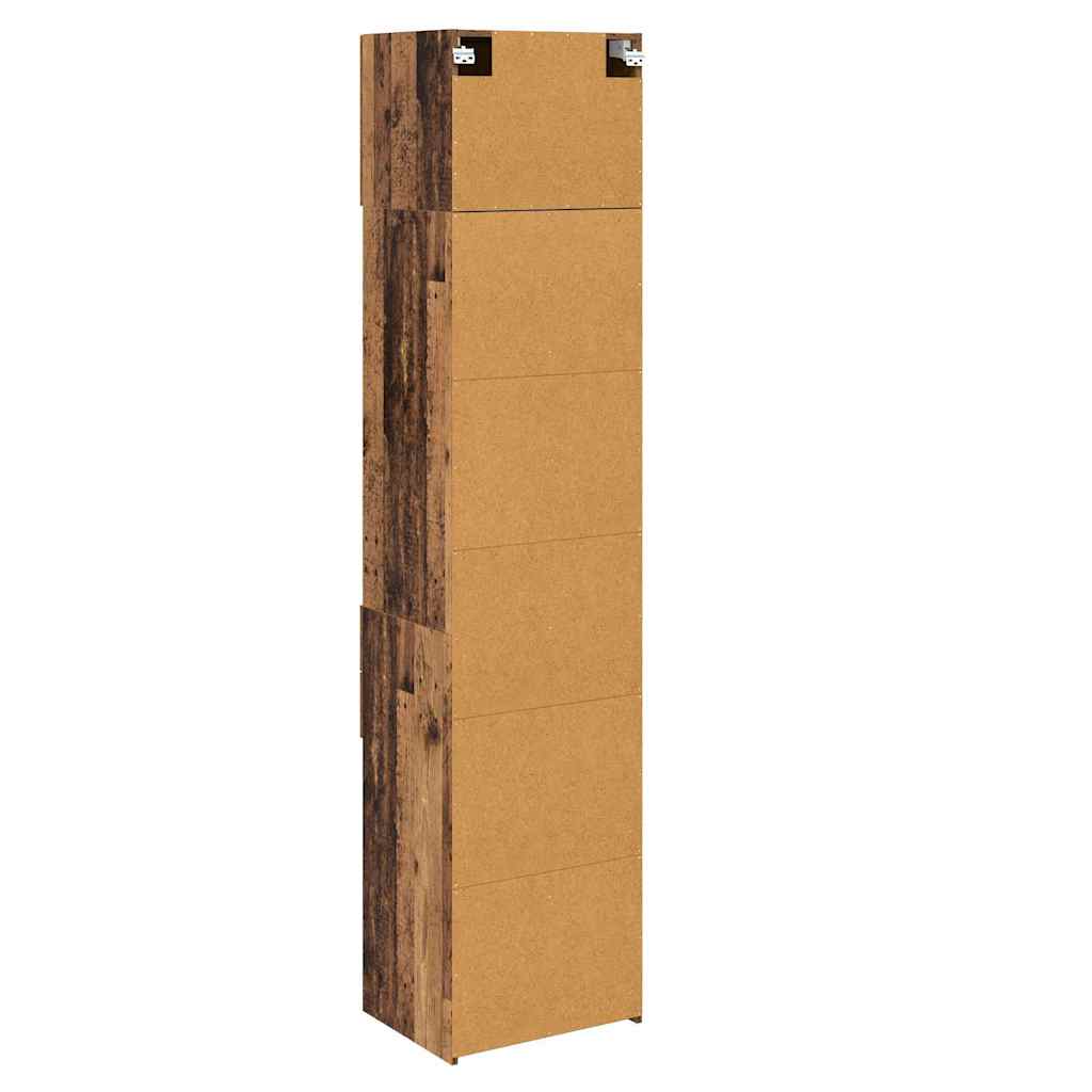 Highboard Zidne Staro drvo 50 x 42,5 x 225 cm Konstruirano drvo