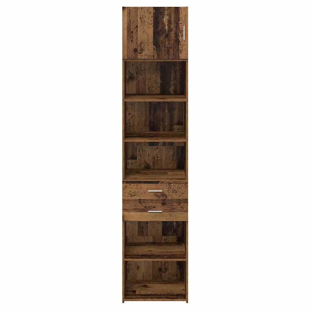 Highboard Zidne Staro drvo 50 x 42,5 x 225 cm Konstruirano drvo