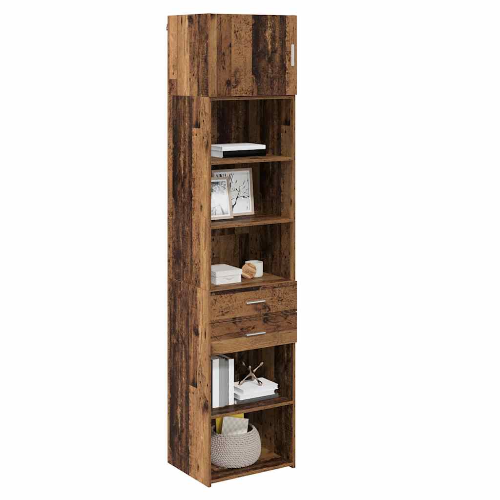 Highboard Zidne Staro drvo 50 x 42,5 x 225 cm Konstruirano drvo