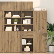 Highboard Umjetnički hrast 50 x 42,5 x 225 cm Konstruirano drvo