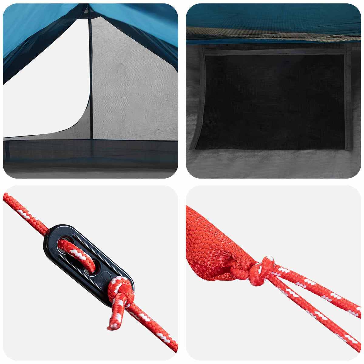 Šator za planinarenje Plava 222 x 85 x 125 cm