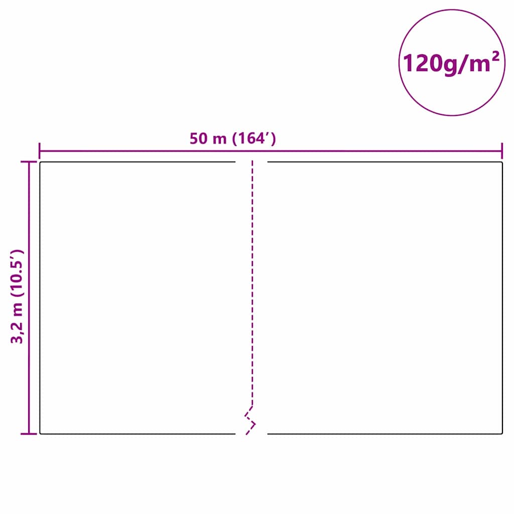 Flis za zaštitu biljaka od mraza Zelena 50 x 3,2 m