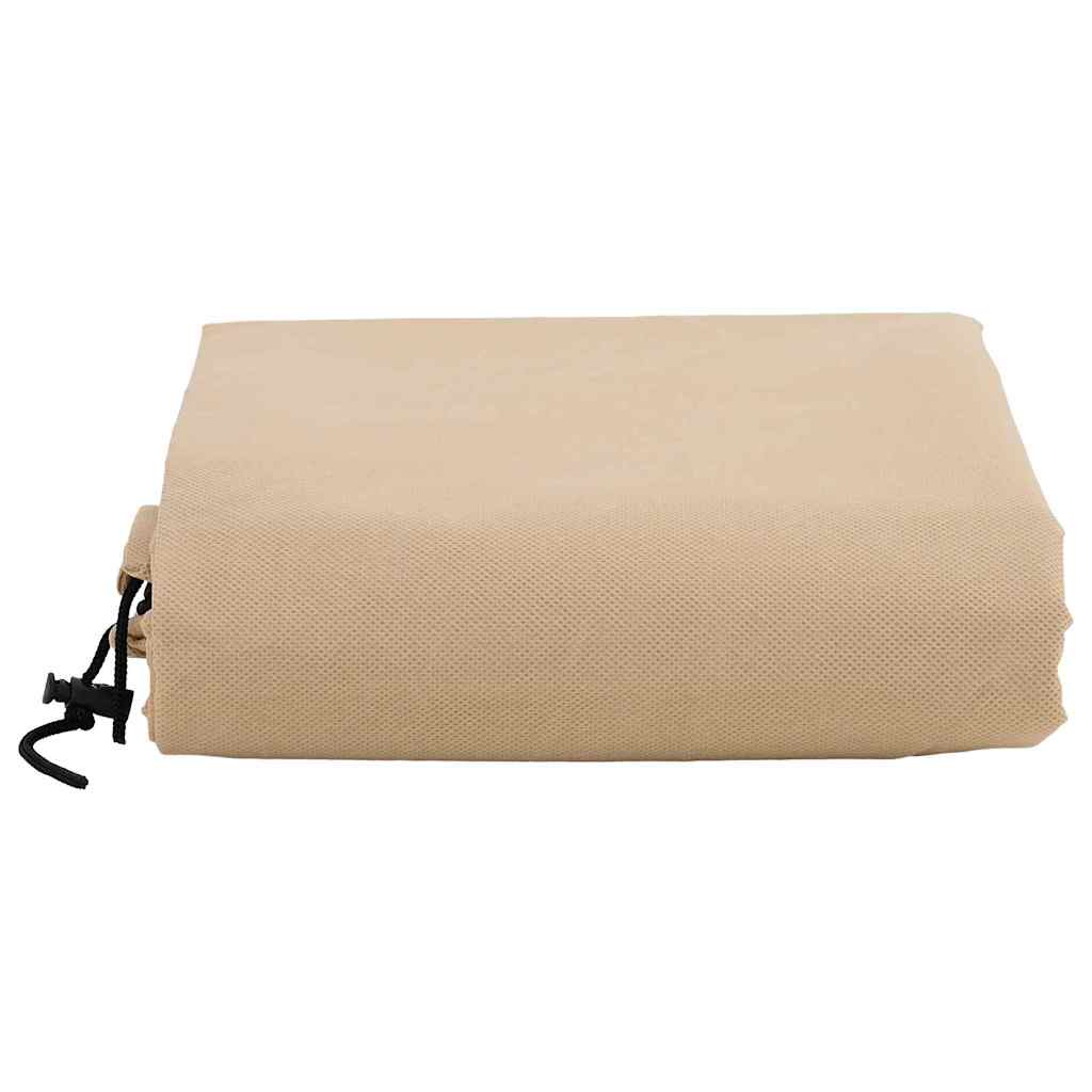 Pokrijte biljke od mraza flis pokrivačem 5 pcs Bež 1,55 x 1 m