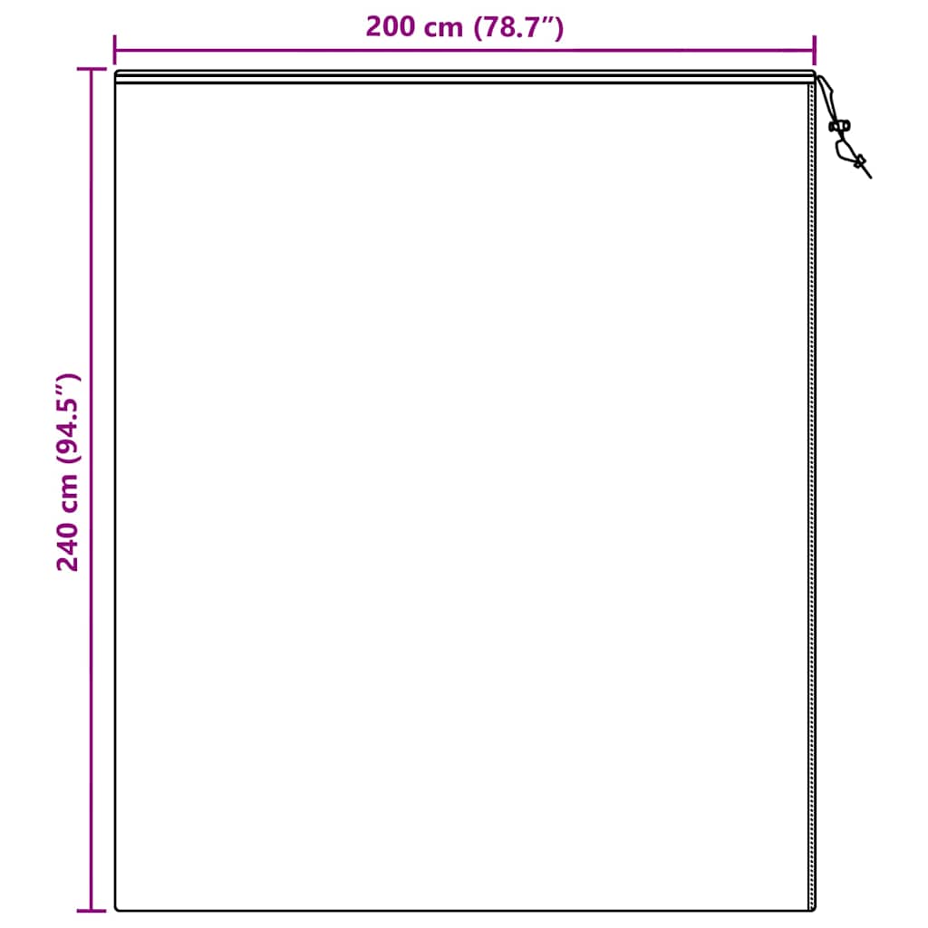 Pokrijte biljke od mraza flis pokrivačem 3 pcs Bijelo 2,4 x 2 m