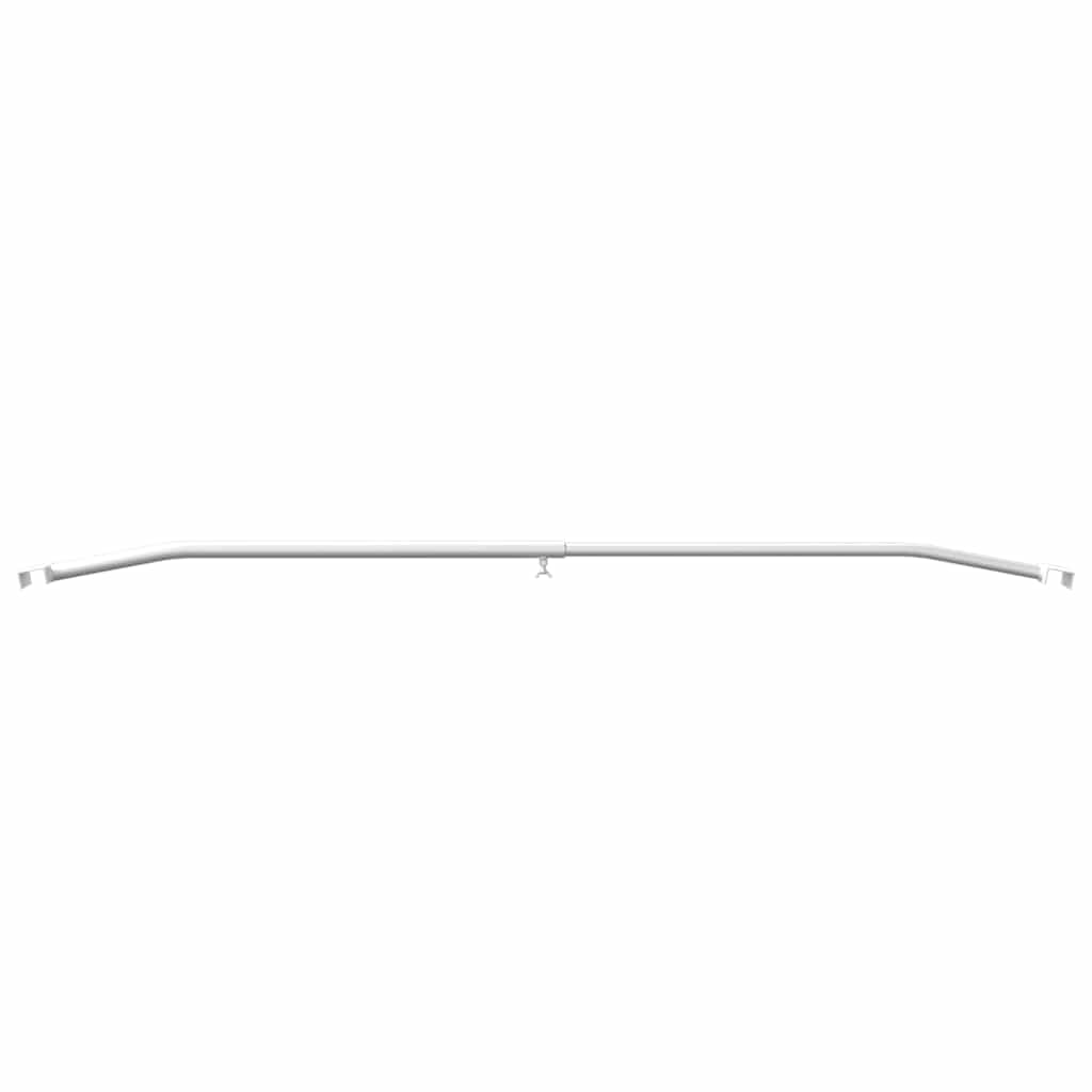 Kuka za platna za prikolice 2 pcs Srebrno 100-145 cm Aluminij