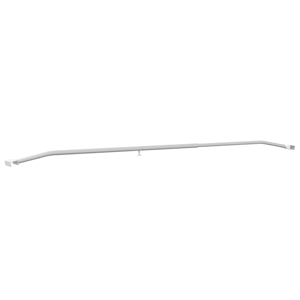 Kuka za platna za prikolice 3 pcs Srebrno 130-210 cm Aluminij