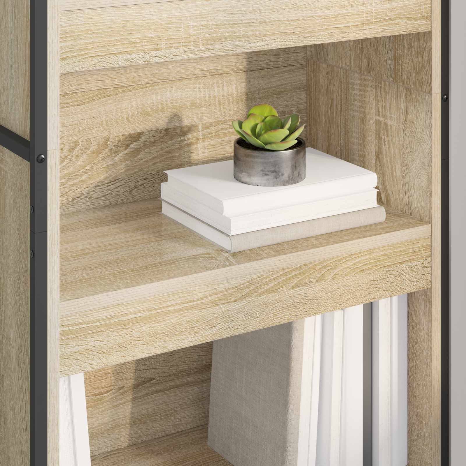 Ormarić za knjige 2 pcs Sonoma 60 x 30 x 189,5 cm