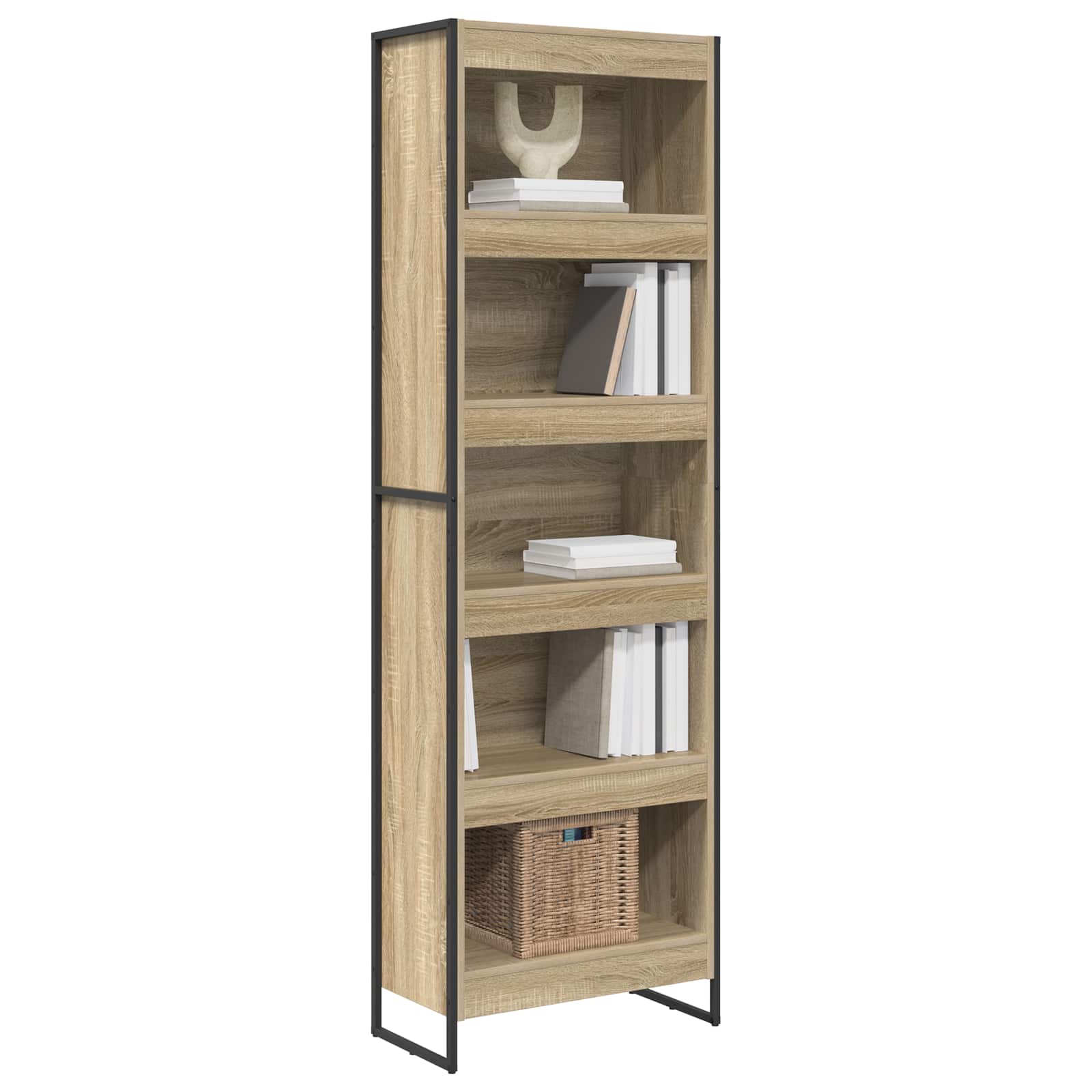 Ormarić za knjige 2 pcs Sonoma 60 x 30 x 189,5 cm