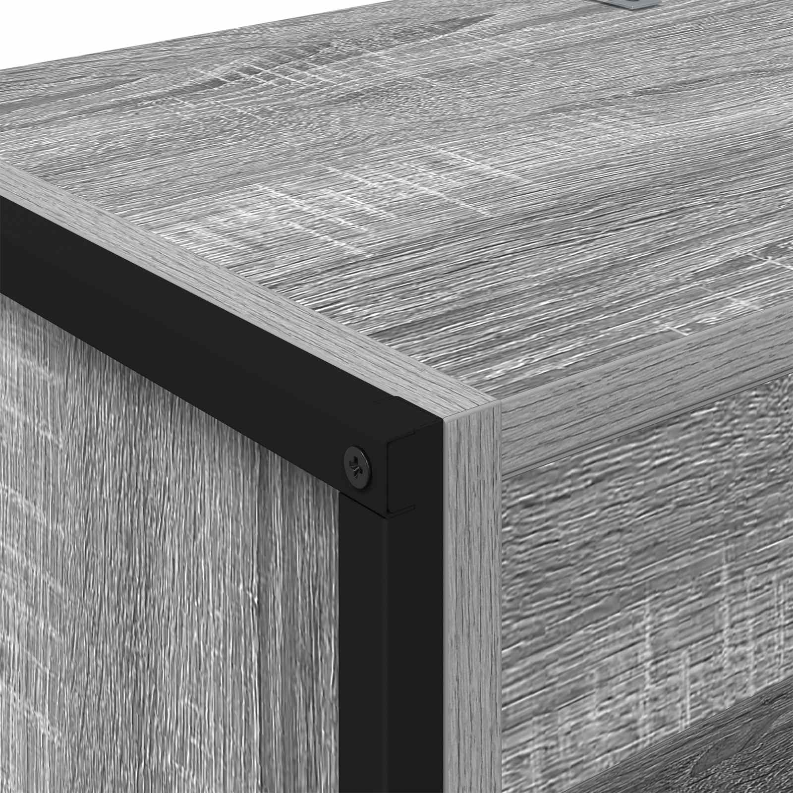Ormarić za knjige 2 pcs Siva Sonoma 60 x 30 x 189,5 cm