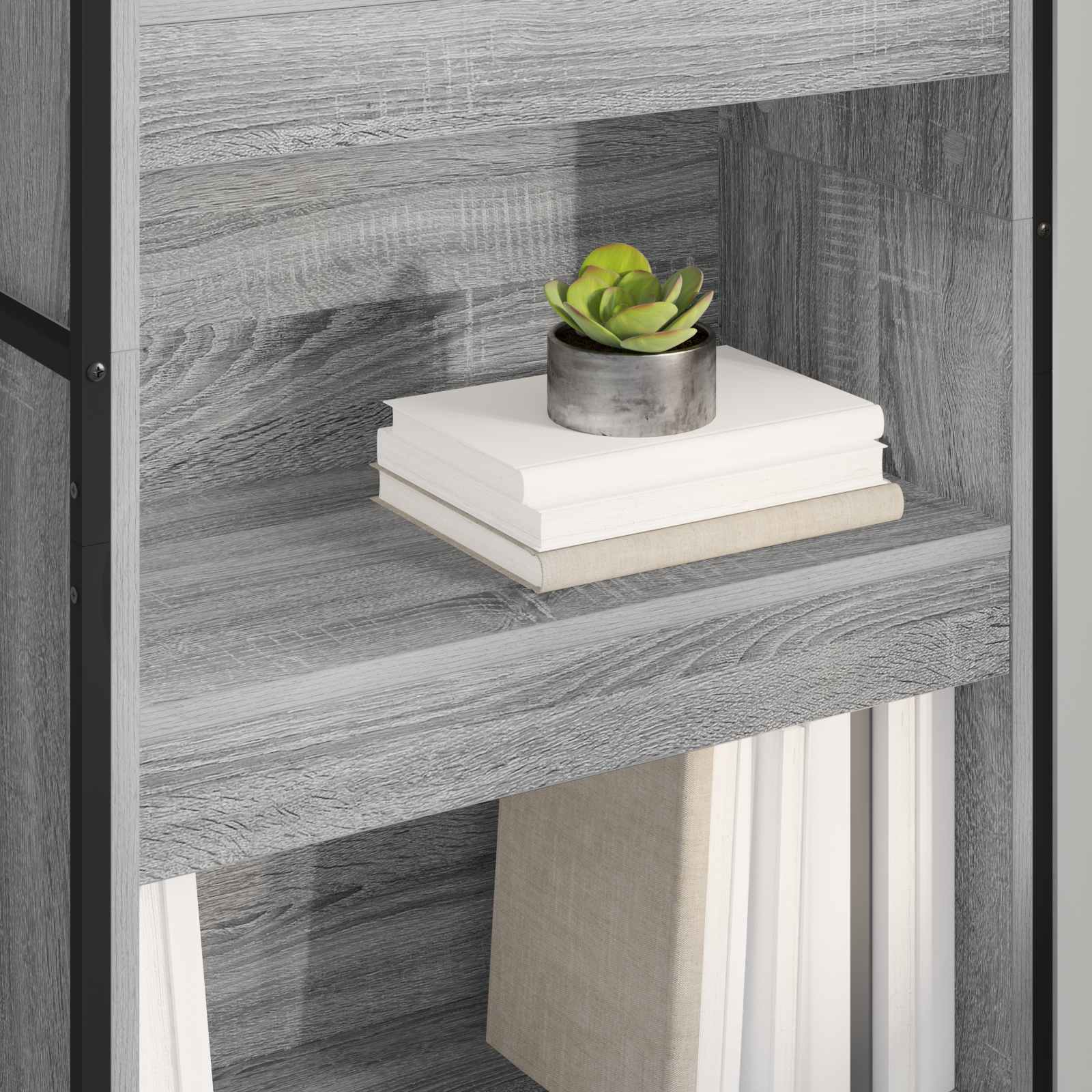 Ormarić za knjige 2 pcs Siva Sonoma 60 x 30 x 189,5 cm