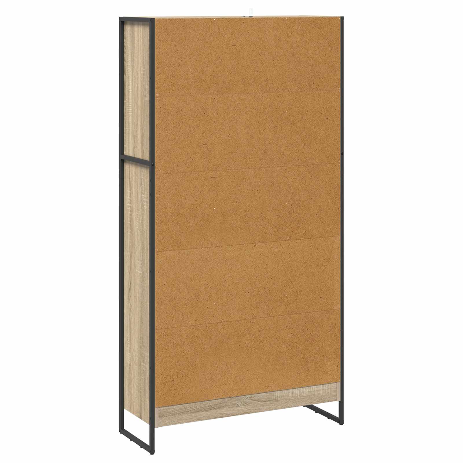 Ormarić za knjige 2 pcs Sonoma 80 x 30 x 155 cm