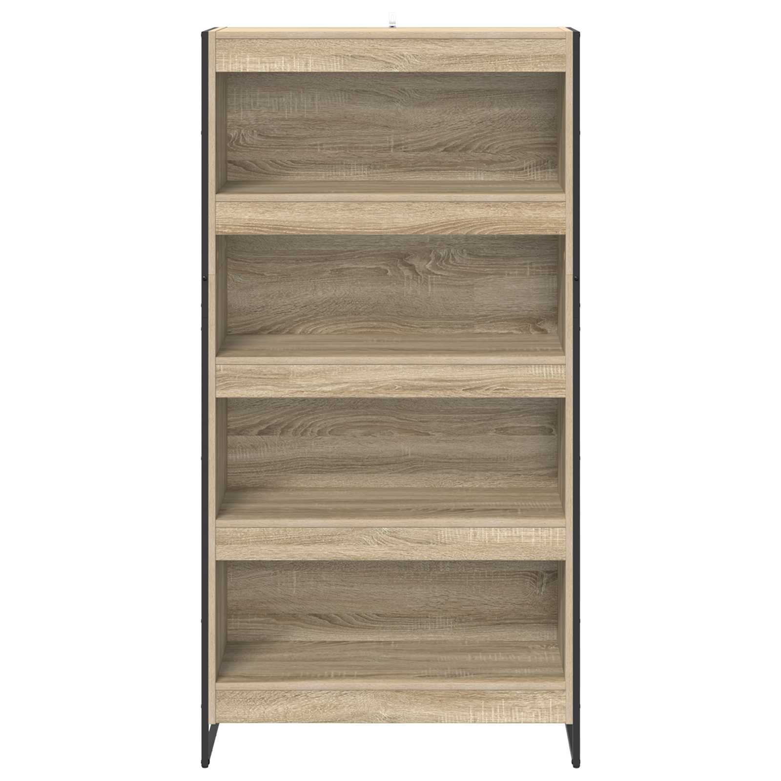 Ormarić za knjige 2 pcs Sonoma 80 x 30 x 155 cm