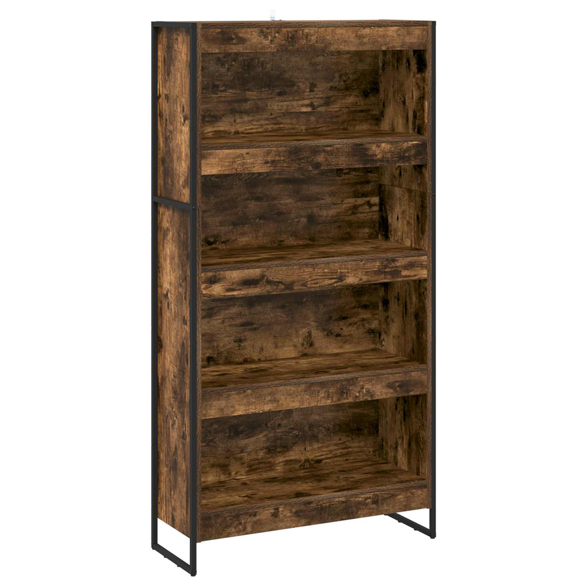 Ormarić za knjige 2 pcs Dimni hrast 80 x 30 x 155 cm