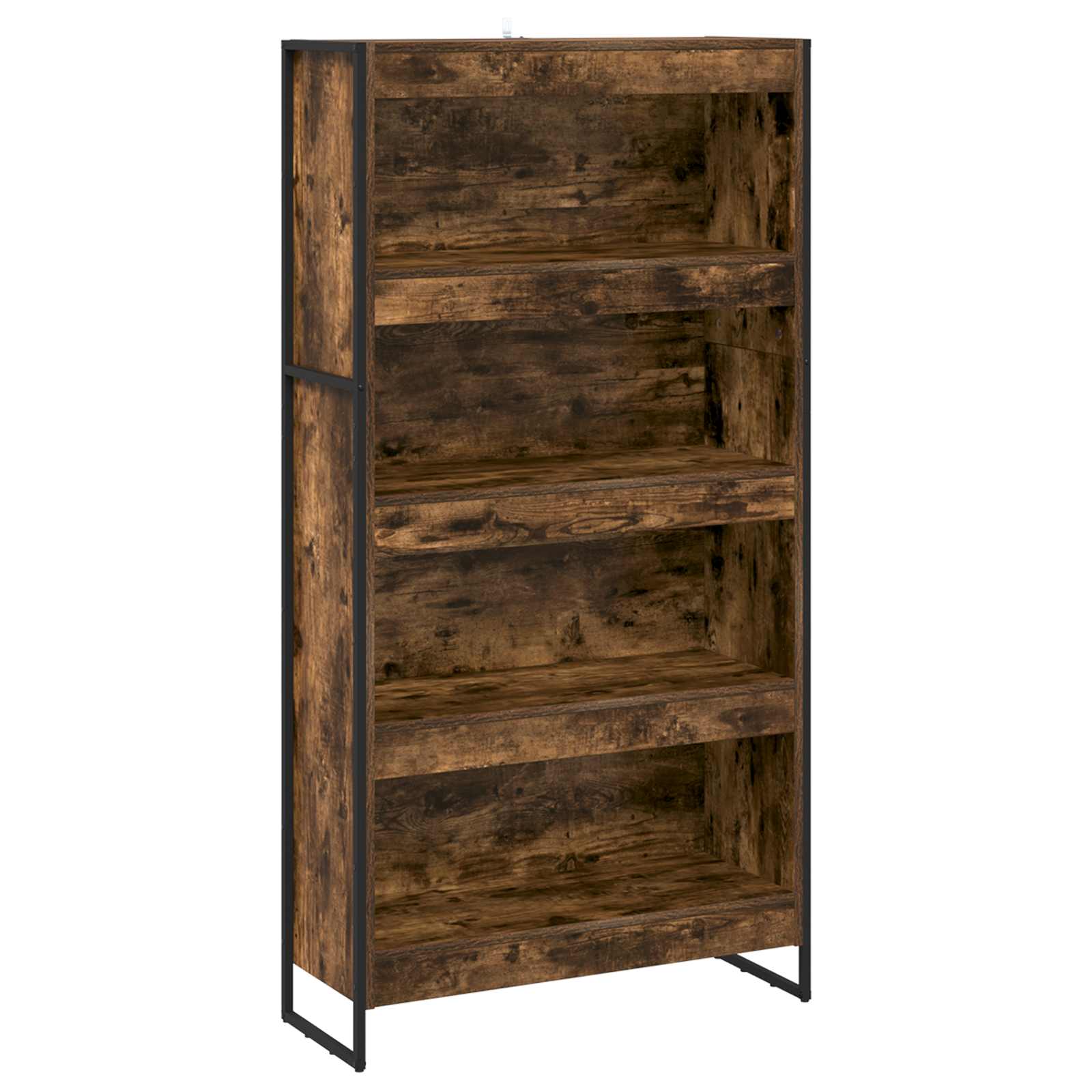 Ormarić za knjige 2 pcs Dimni hrast 80 x 30 x 155 cm