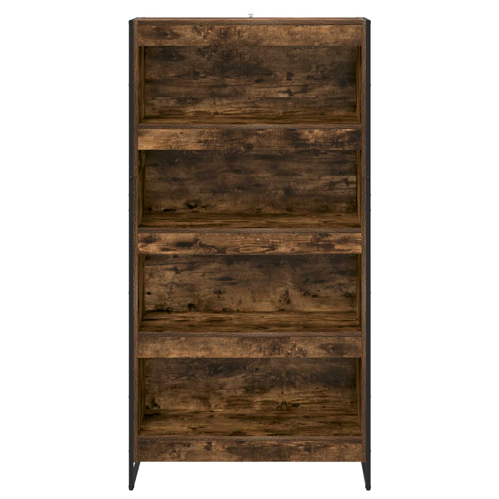 Ormarić za knjige 2 pcs Dimni hrast 80 x 30 x 155 cm