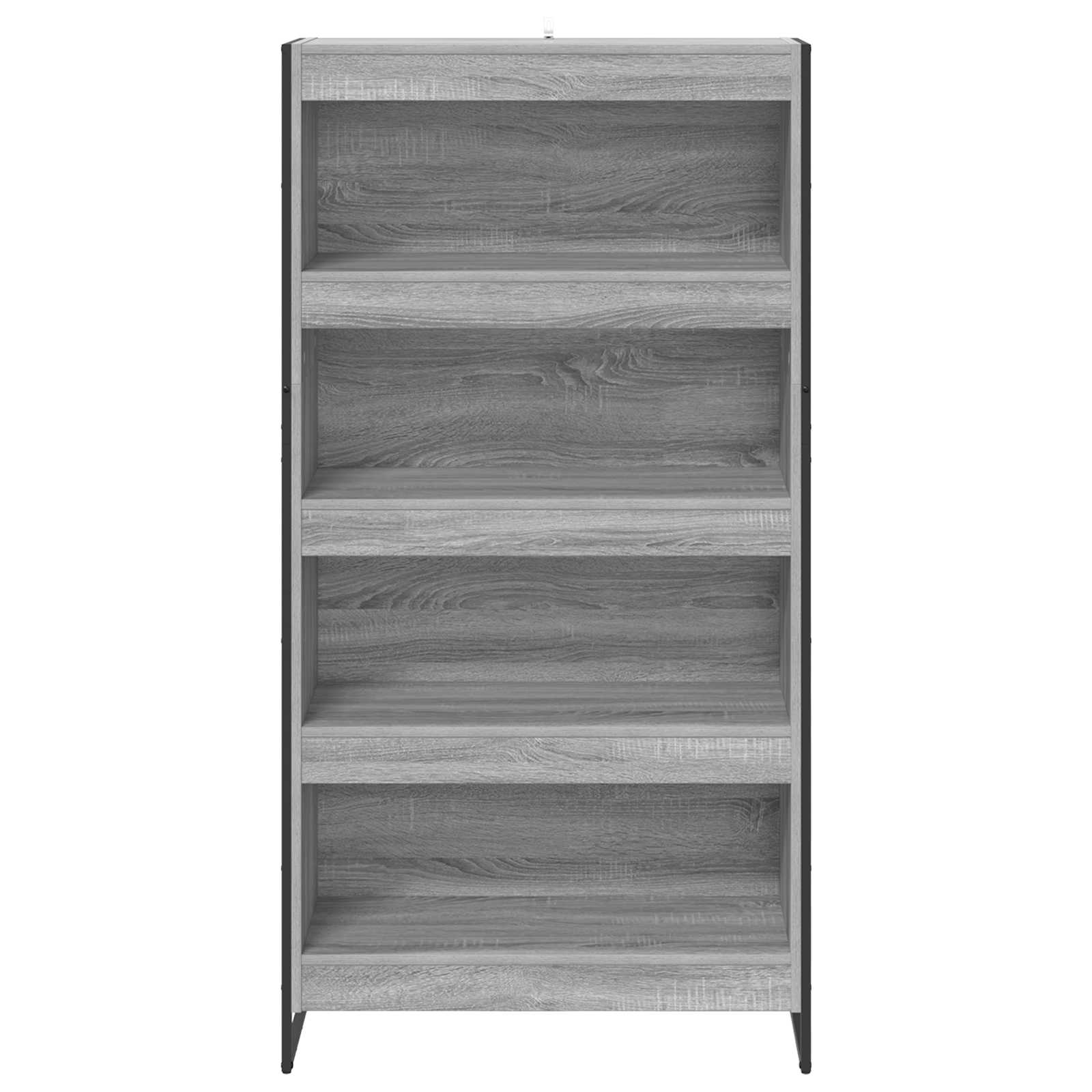 Ormarić za knjige 2 pcs Siva Sonoma 80 x 30 x 155 cm
