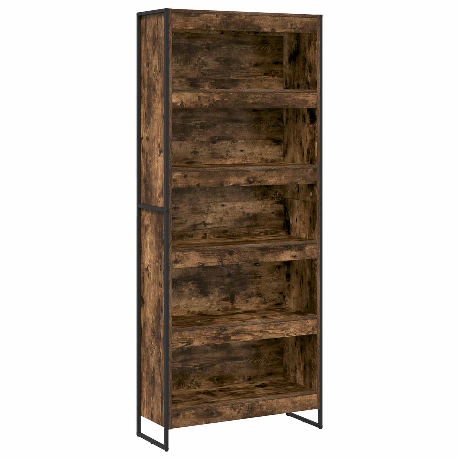 Ormarić za knjige 2 pcs Dimni hrast 80 x 30 x 189,5 cm