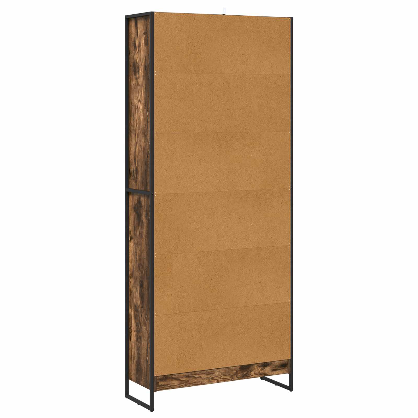 Ormarić za knjige 2 pcs Dimni hrast 80 x 30 x 189,5 cm