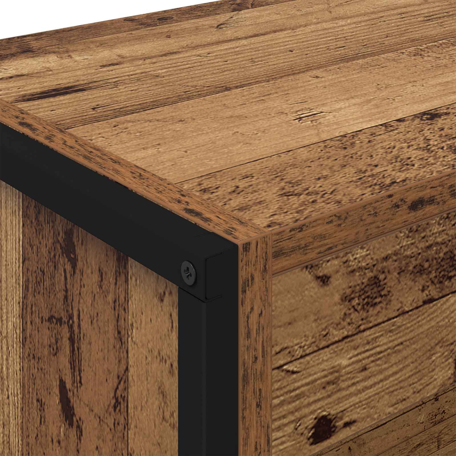 Ormarić za knjige 2 pcs Staro drvo 80 x 30 x 189,5 cm