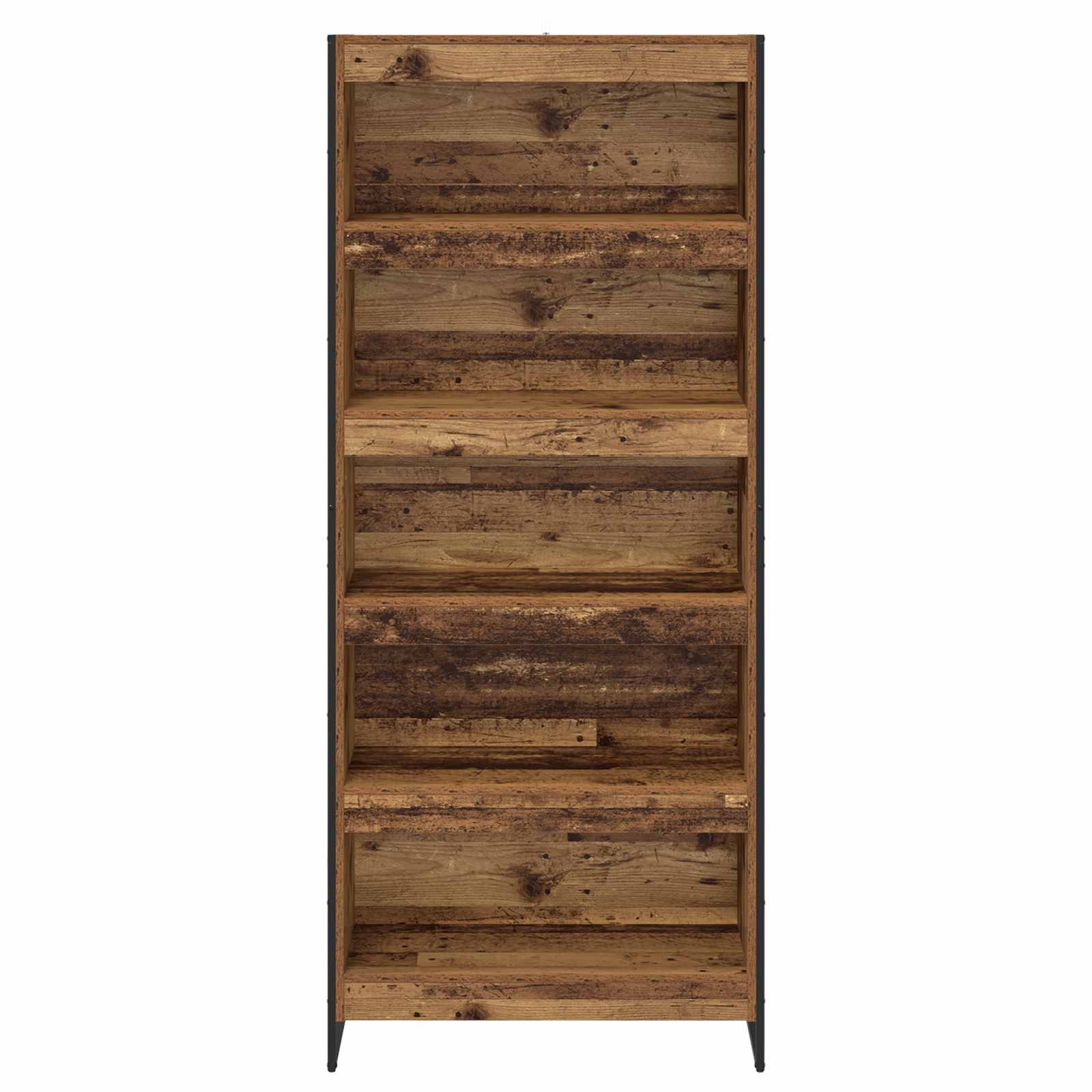 Ormarić za knjige 2 pcs Staro drvo 80 x 30 x 189,5 cm