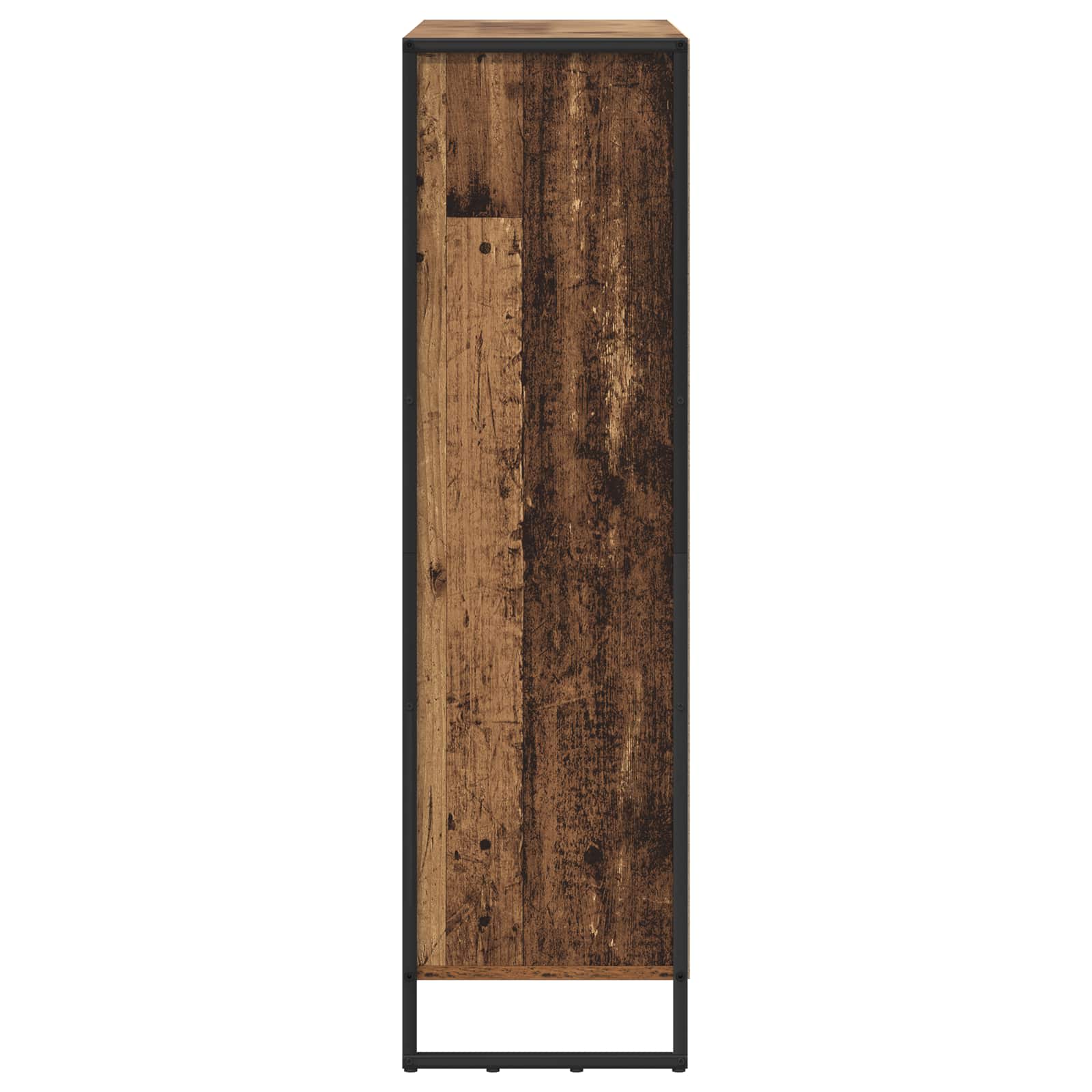 Ormarić za knjige 2 pcs Staro drvo 99,5 x 30 x 108 cm