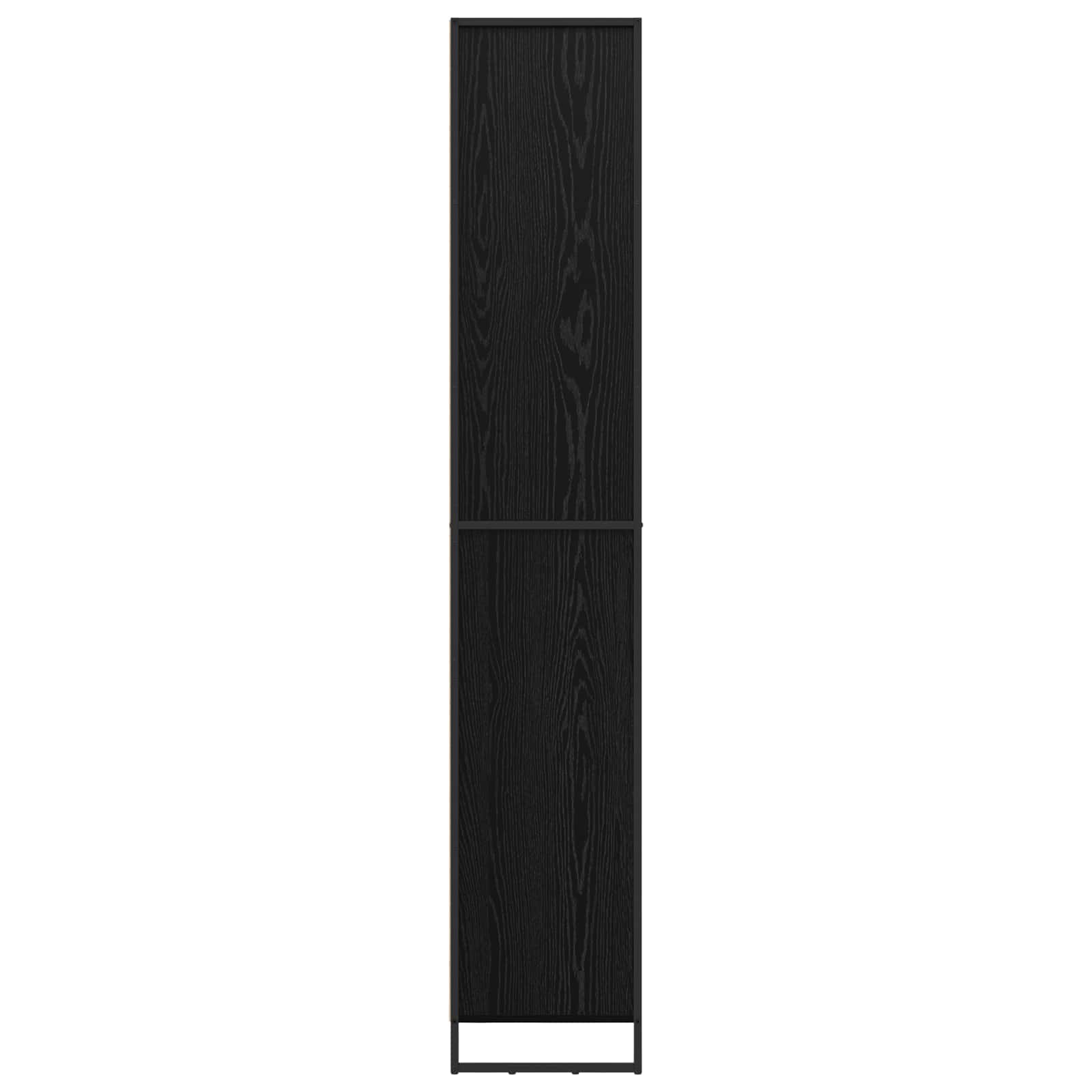Visoki ormari Crni hrast 60 x 36 x 200 cm Konstruirano drvo