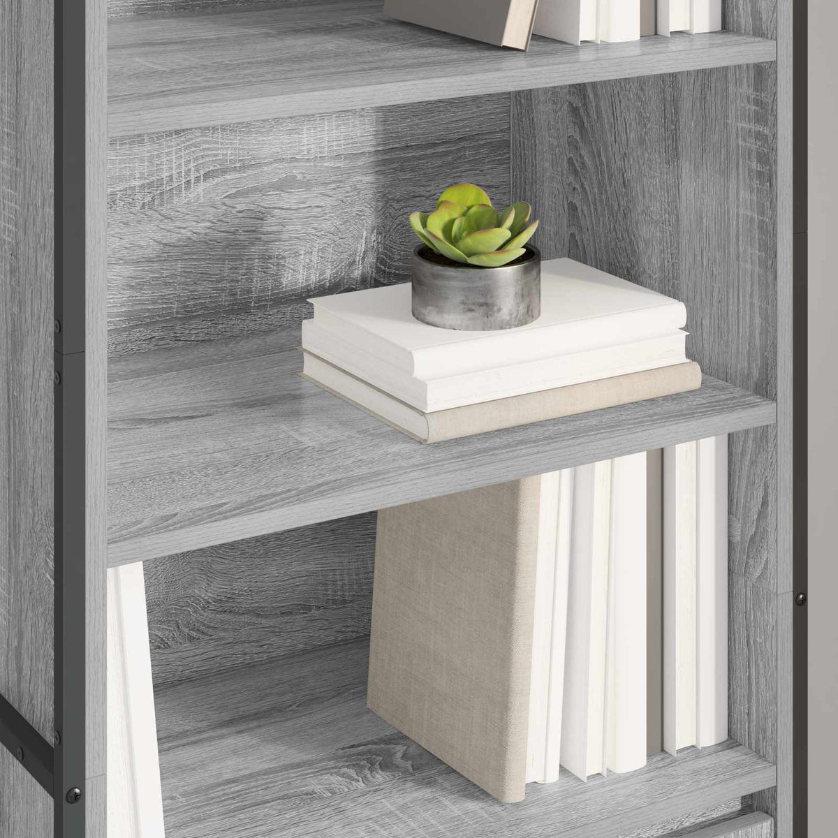 Visoki ormari Siva Sonoma 60 x 36 x 200 cm Konstruirano drvo