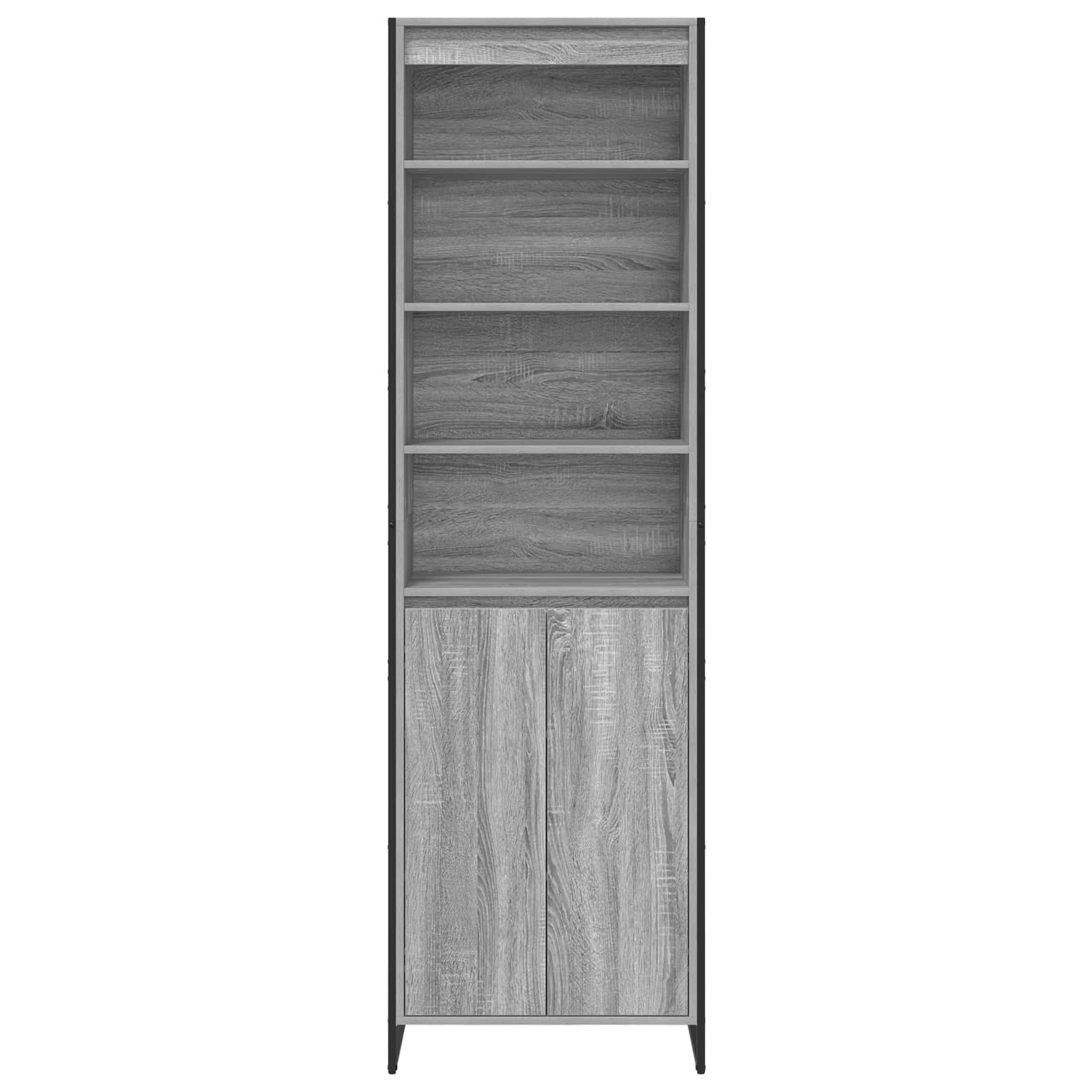 Visoki ormari Siva Sonoma 60 x 36 x 200 cm Konstruirano drvo