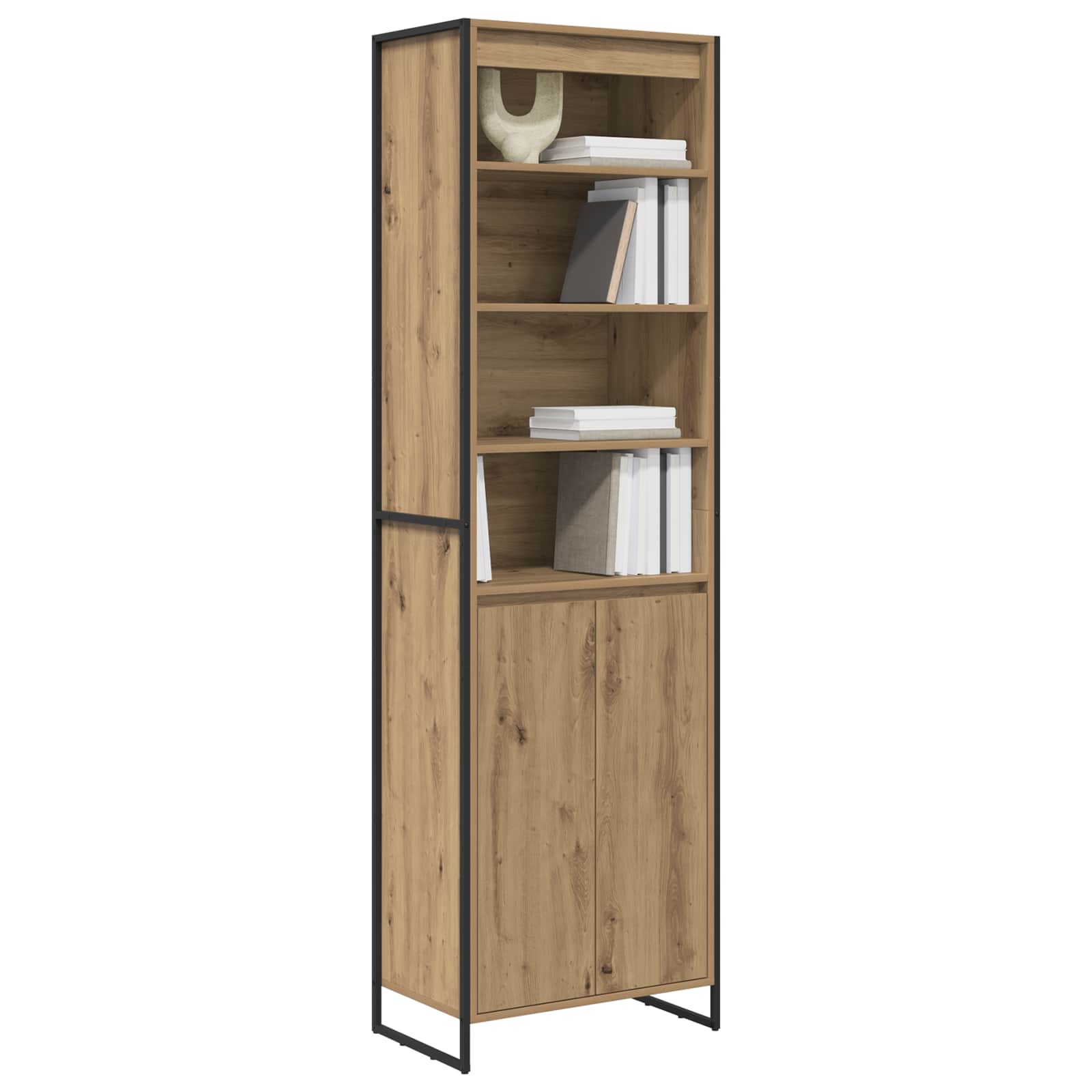 Visoki ormari Umjetnička hrastovina 60 x 36 x 200 cm